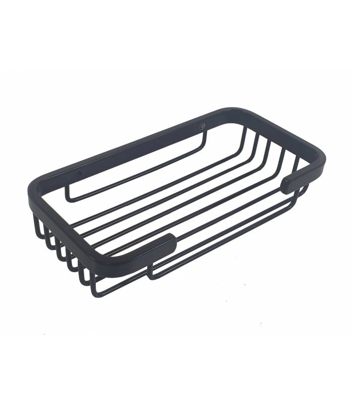 Jabonera Ducha rectangular Negro Mate Jaboneras  LY11000288