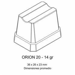 Máquina Hielo ITV Orion 25 Cubito 14gr - 22Kg/día Hielo en Cubitos ITV Ice Makers