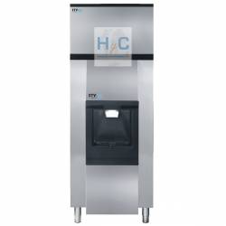 Máquina de Hielo con Dispensador Cubitos ITV Spika Hielo en Cubitos ITV Ice Makers ITV-17200U/19300