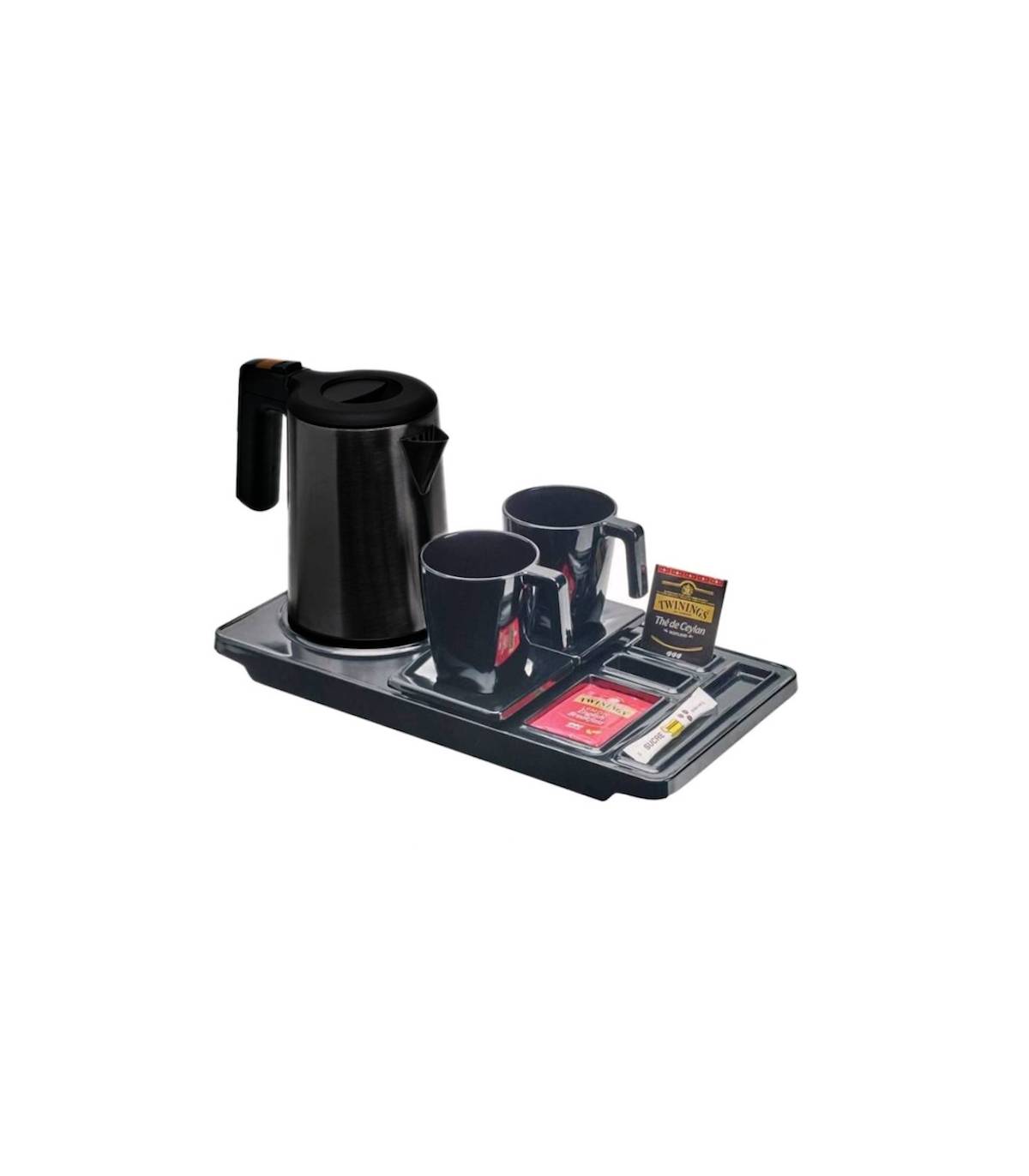 Conjunto Hervidor Negro Duschesse Conjuntos Kettles JVD JV866DNG