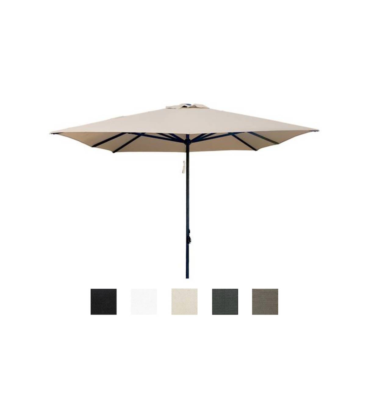 Parasol Rectangular 2x3 Heavy Duty Olefin Parasoles Rectangulares CONVA CO887OL