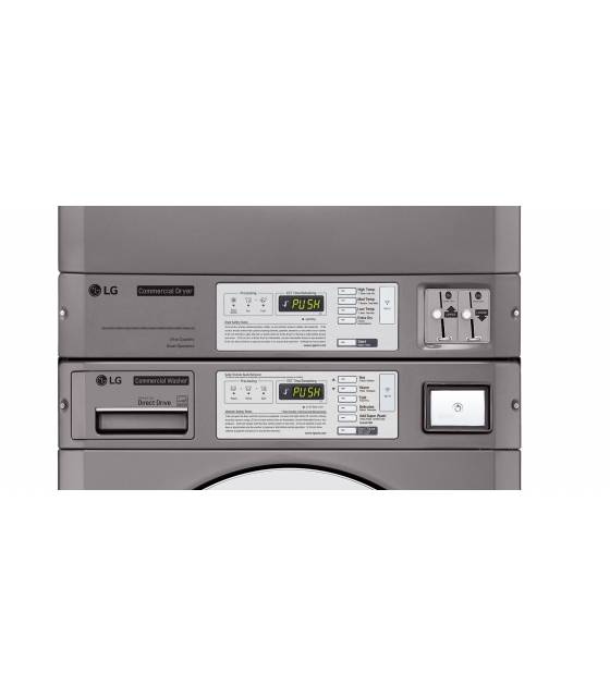 Columna Lavandería Autoservicio con Monedero 11Kg LG Giant Lavandería Autoservicio  LG-LAV.SEC.AU11MI