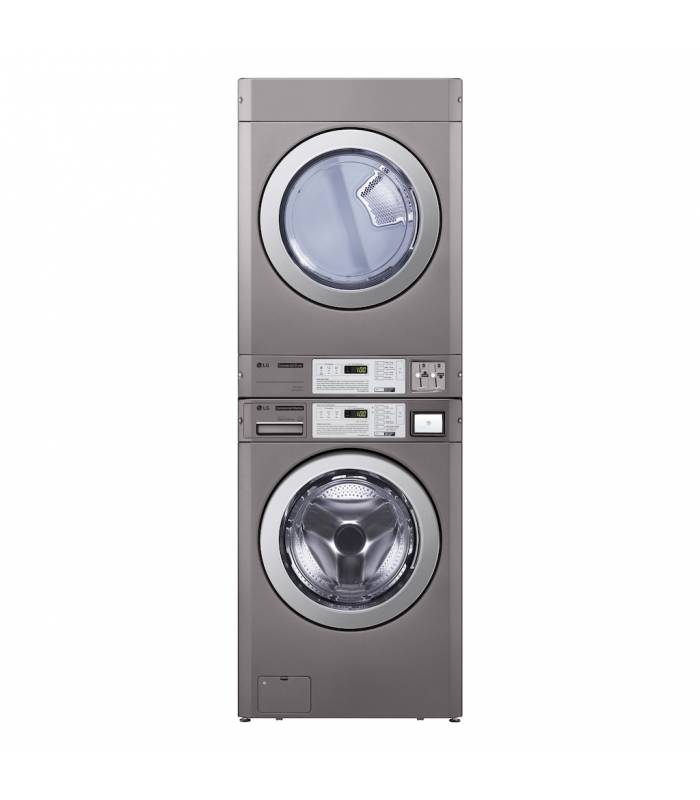 Columna Lavandería Autoservicio con Monedero 11Kg LG Giant Lavandería Autoservicio  LG-LAV.SEC.AU11MI