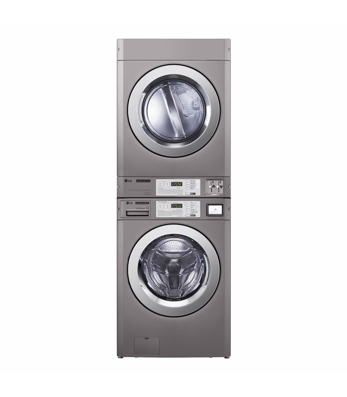 Columna Lavandería Autoservicio con Monedero 15Kg LG Titan Lavandería Autoservicio  LG-LAV.SEC.AU15MI