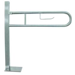 Barra de apoyo inox abatible Anclaje a suelo Barras basculantes Fricosmos FC-481670