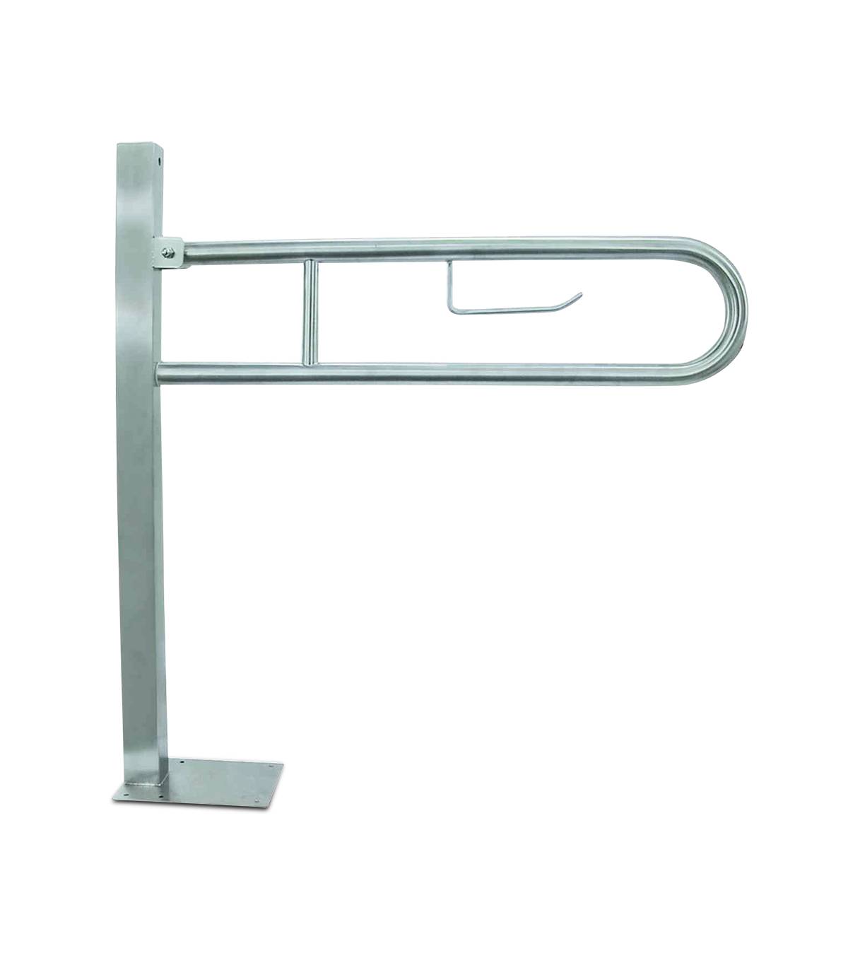 Barra de apoyo inox abatible Anclaje a suelo Barras basculantes Fricosmos FC-481670