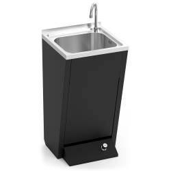 Lavamanos Mezcla Fría-Caliente Serie Black Lavamanos Inox de Pie Fricosmos FC-061802