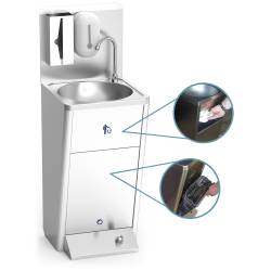 Lavamanos Integral con pulsador de pie Lavamanos Inox de Pie Fricosmos FC-061414