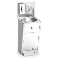 Lavamanos Integral con pulsador de pie Lavamanos Inox de Pie Fricosmos FC-061414