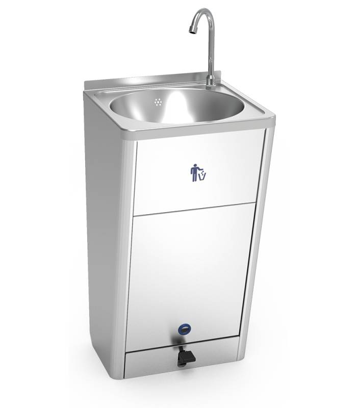 Lavamanos Portátil autónomo de gran caudal Lavamanos Inox Portátil Fricosmos FC-061428