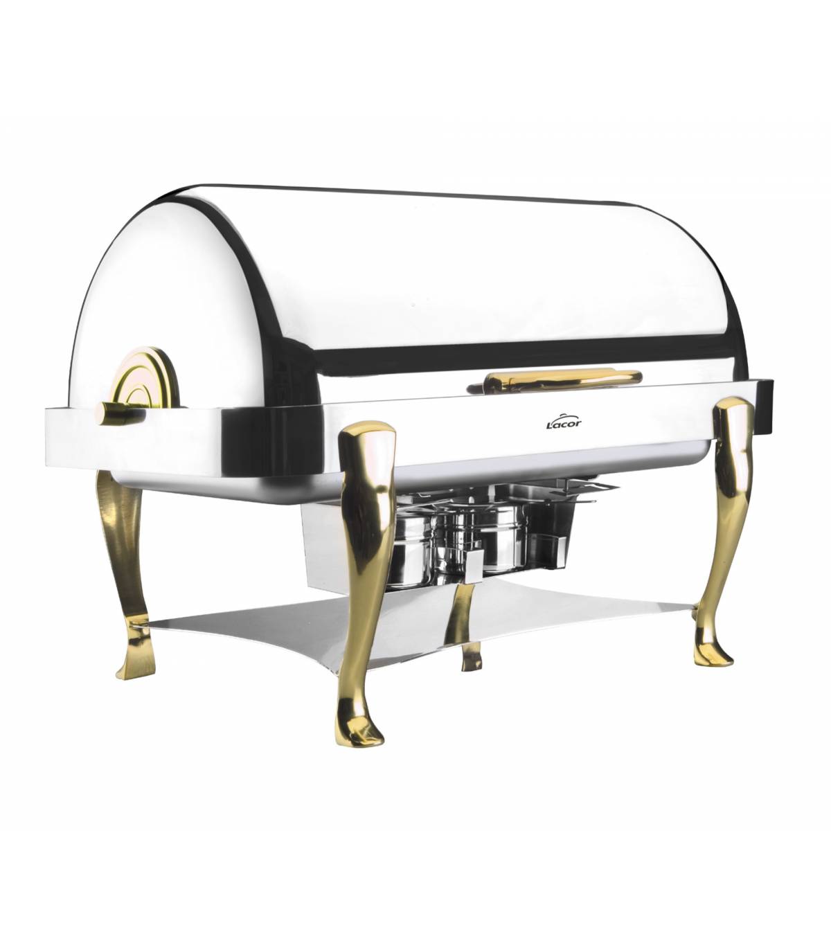 Chafing Dish Roll Top GN 1/1 Latón Chafing Dish LACOR LC-69015