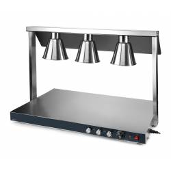 Calentador para buffet Triple Calentadores Buffet LACOR LC-69563