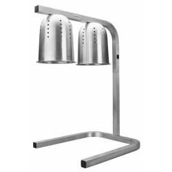 Lámpara Calentamiento Infrarrojos Doble 550W Calentadores Buffet LACOR LC-69061