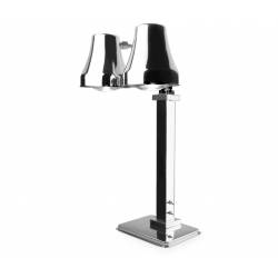 Doble Lámpara Calentamiento Infrarrojos Inox Calentadores Buffet LACOR LC-69264