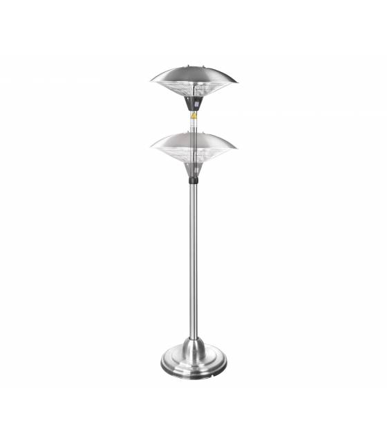 Calefactor eléctrico Seta con Pie regulable 2100W Calefactores Eléctricos LACOR LC-69410