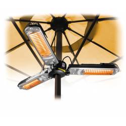 Calefactor Sombrillas Eléctrico 3 Brazos Calefactores Eléctricos LACOR LC-69423