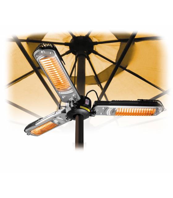 Calefactor Sombrillas Eléctrico 3 Brazos Calefactores Eléctricos LACOR LC-69423