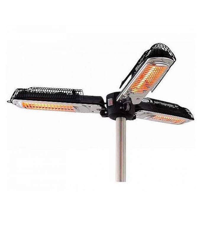 Calefactor Sombrillas Eléctrico 3 Brazos Calefactores Eléctricos LACOR LC-69423