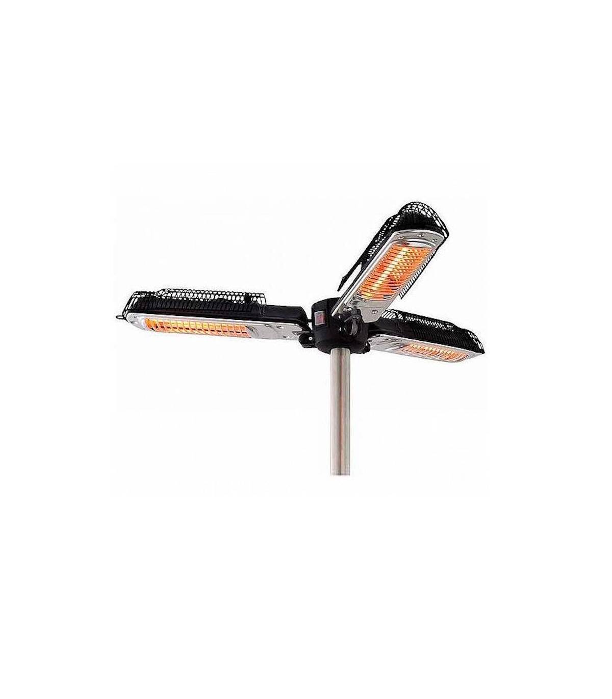 Calefactor Sombrillas Eléctrico 3 Brazos Calefactores Eléctricos LACOR LC-69423